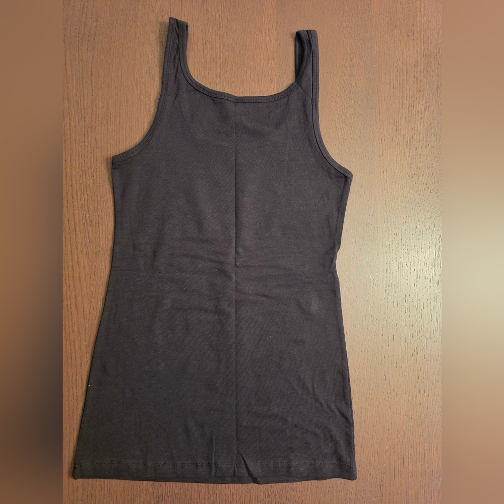 Next Level Apparel Tank with Yellow Mumford & Sons Crest London Tee Size Medium - Picture 2 of 3